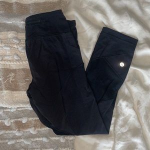 Lululemon cropped tights